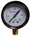 Manomètre à pression 0-30 PSI 2&#39;&#39;
